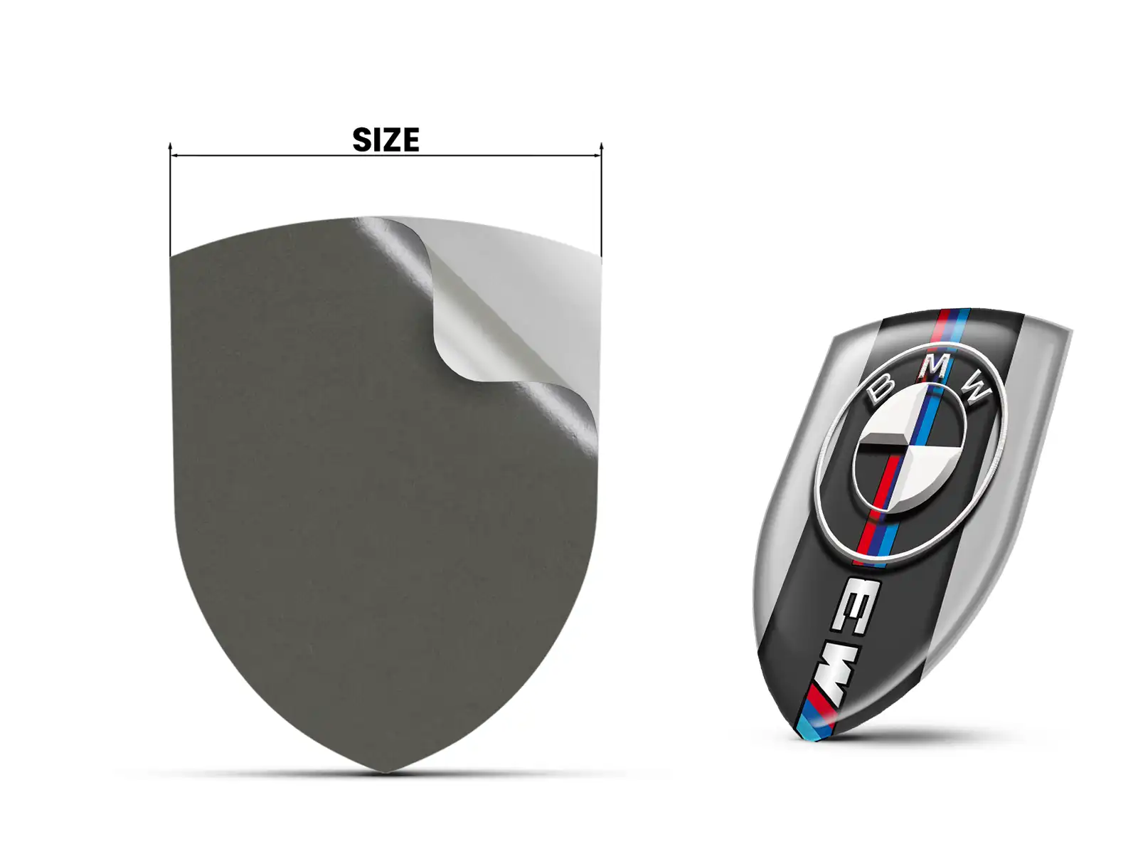 BMW Heckscheibenaufkleber Auto Sport Hochwertig Pro